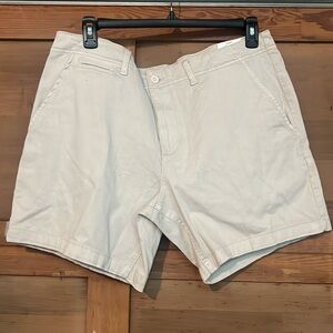 Sun and stone flat front men’s shorts 38